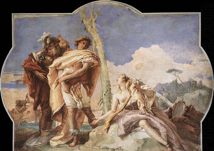 Rinaldo Abandoning Armida, Giovanni Battista Tiepolo